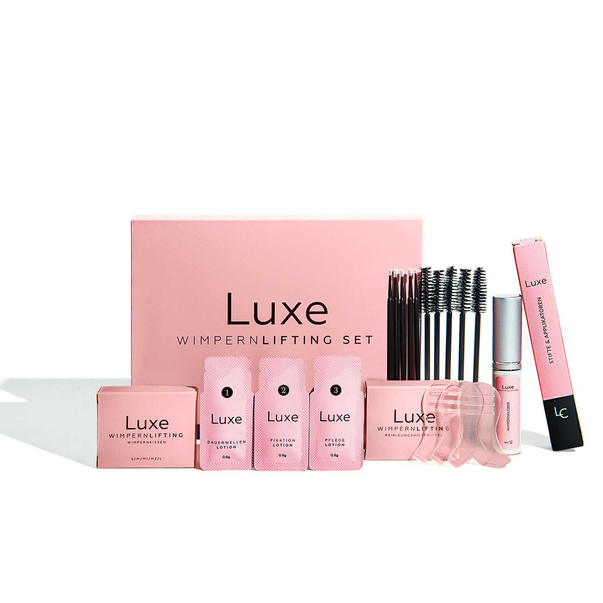 Luxe Wimpernlifting Set, Luxe Wimpernlifting, Wimpernlifting selber machen, Luxe Cosmetics, Bundle